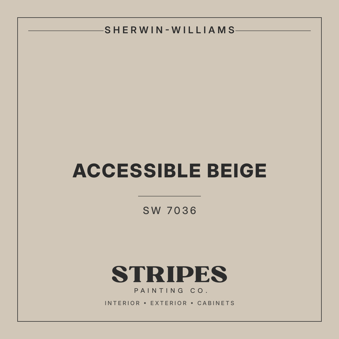 Accessible Beige paint swatch