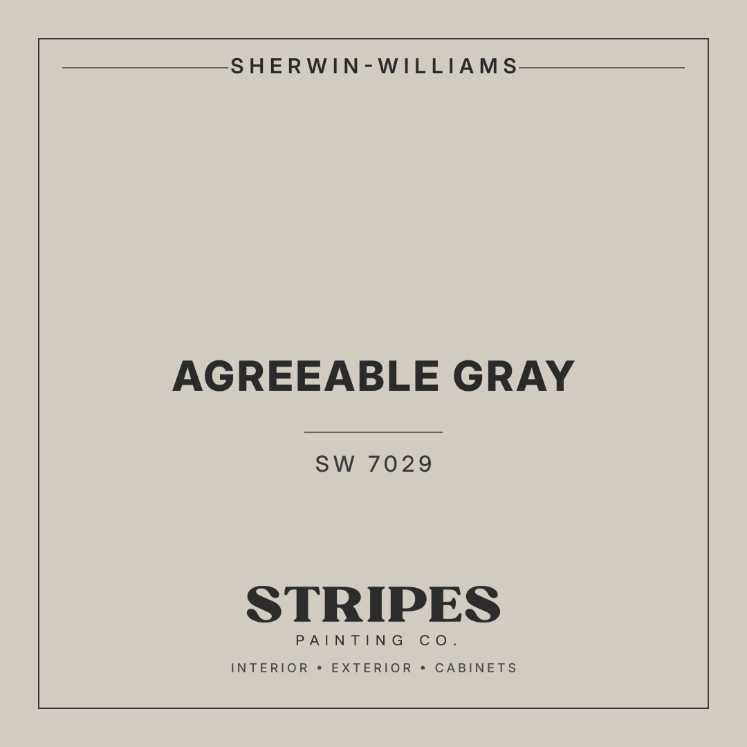 Agreeable Gray paint swatch