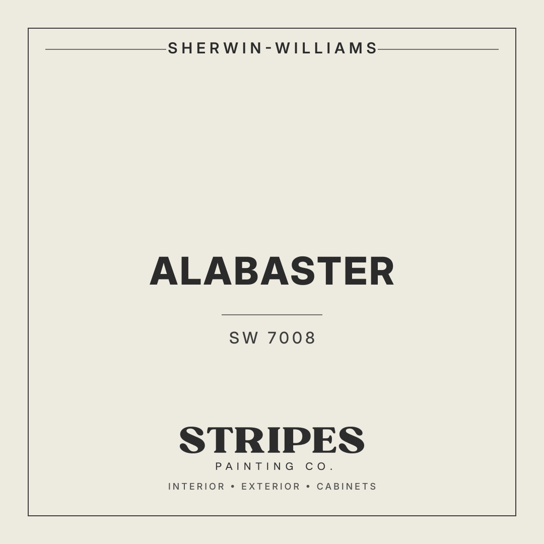 Alabaster paint swatch