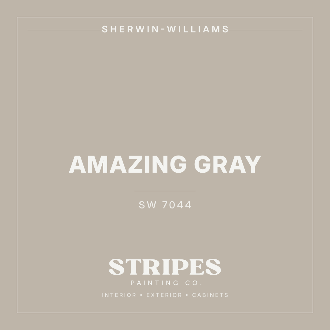 Amazing Gray paint swatch