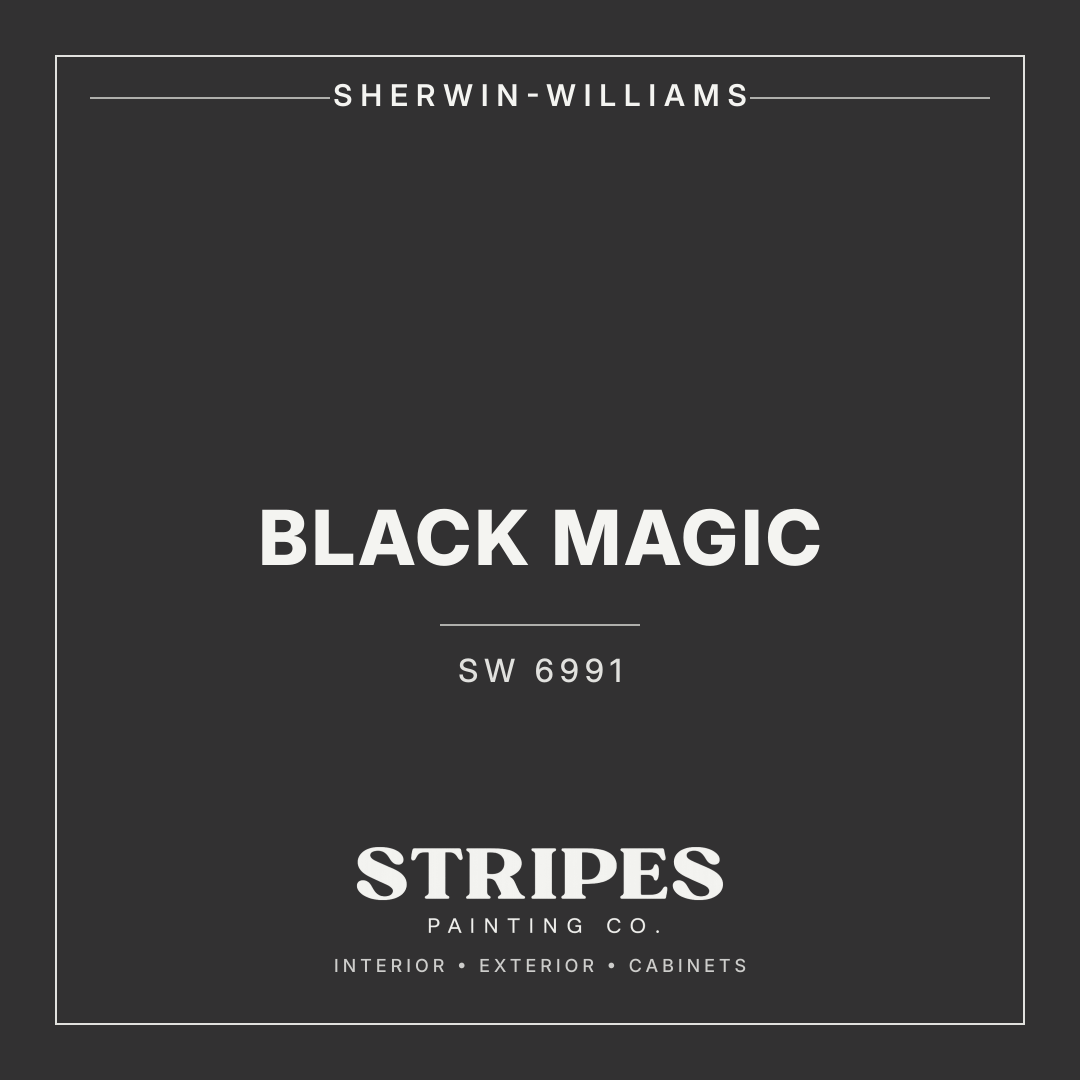 Black Magic paint swatch