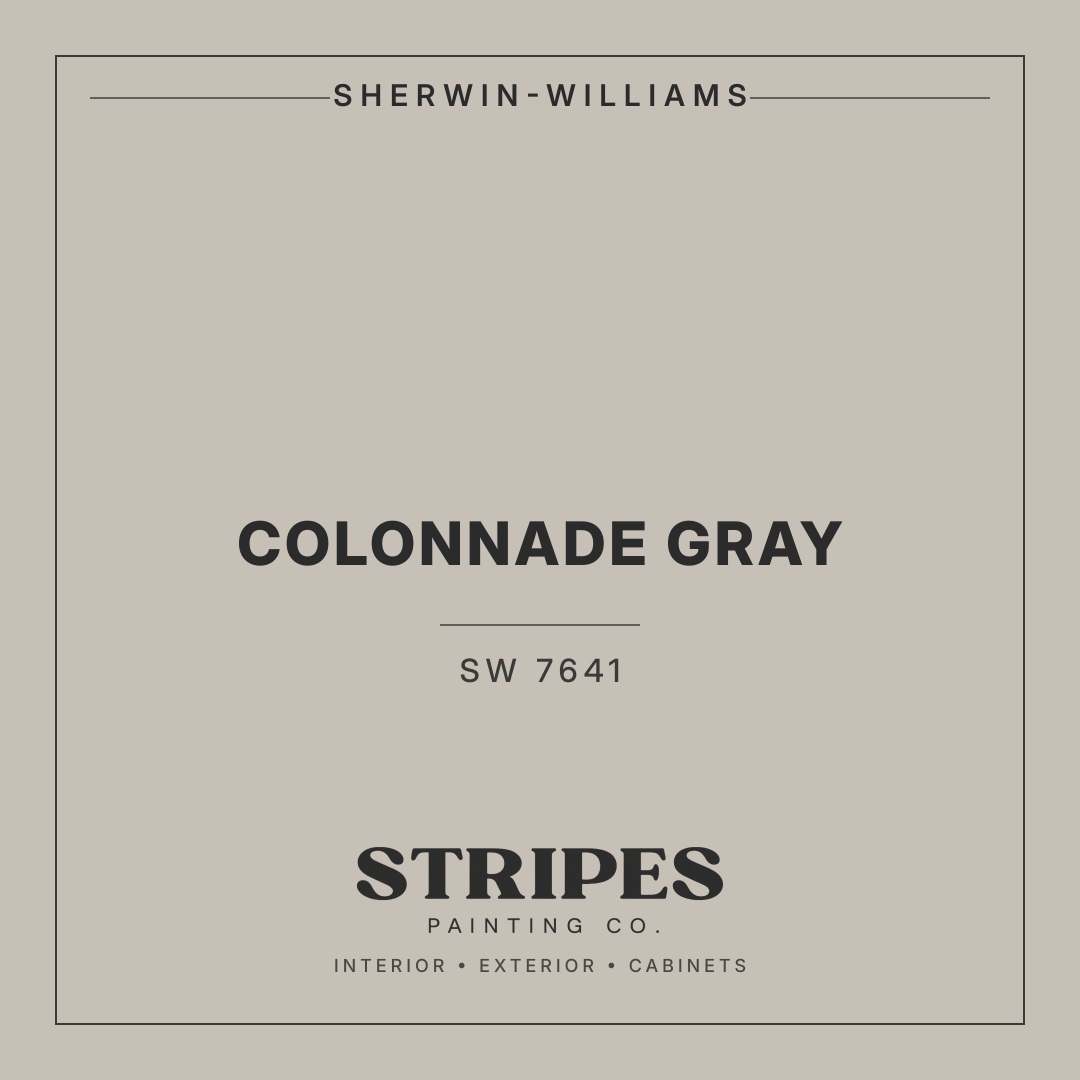 Colonnade Gray paint swatch