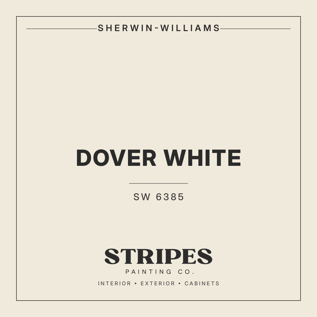 Dover White paint swatch