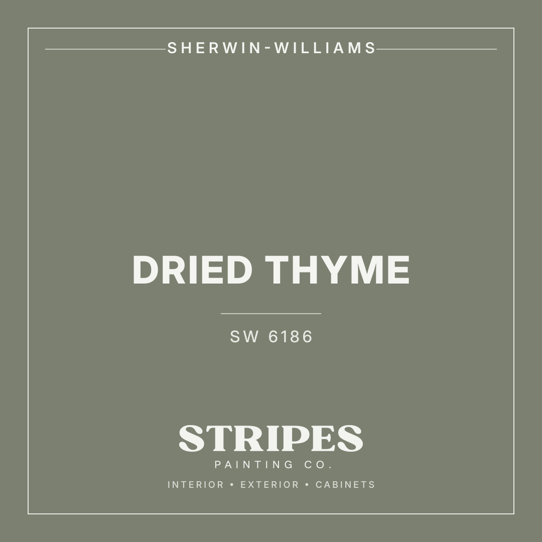 Dried Thyme paint swatch