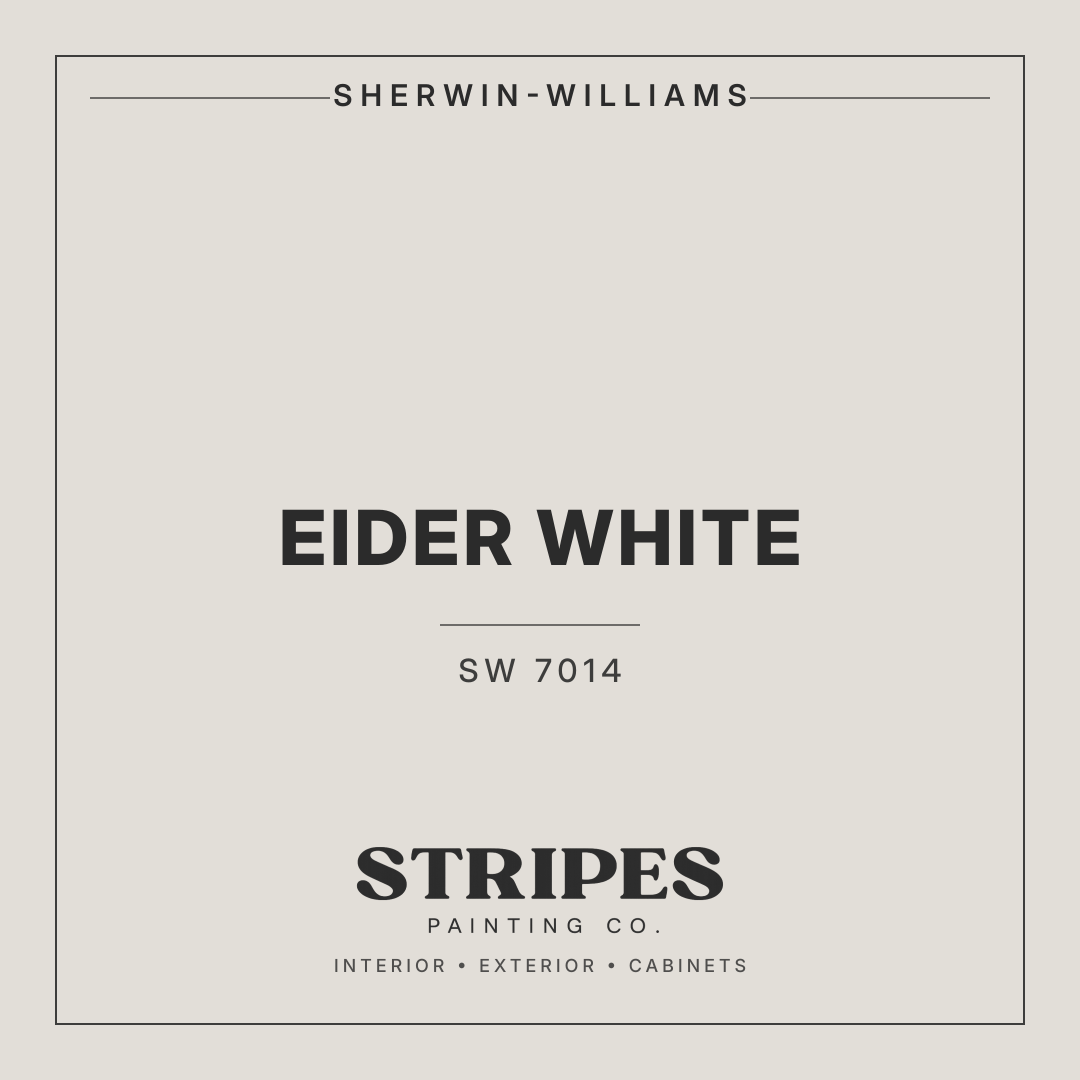 Eider White paint swatch