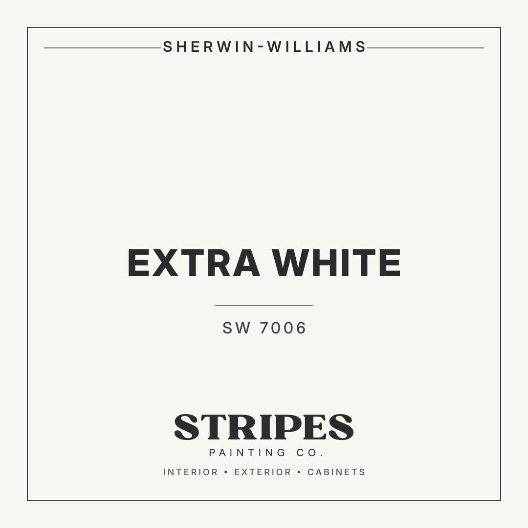 Extra White paint swatch