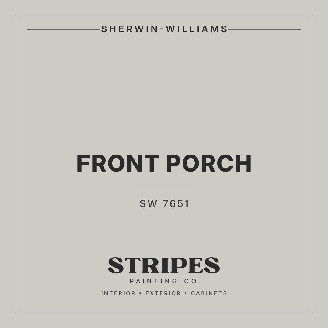Front Porch paint swatch