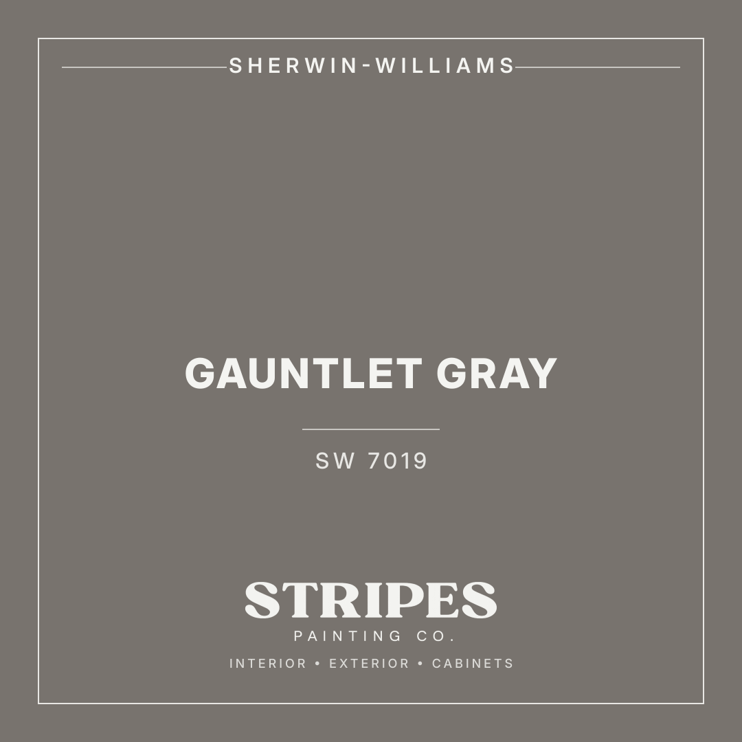 Gauntlet Gray paint swatch