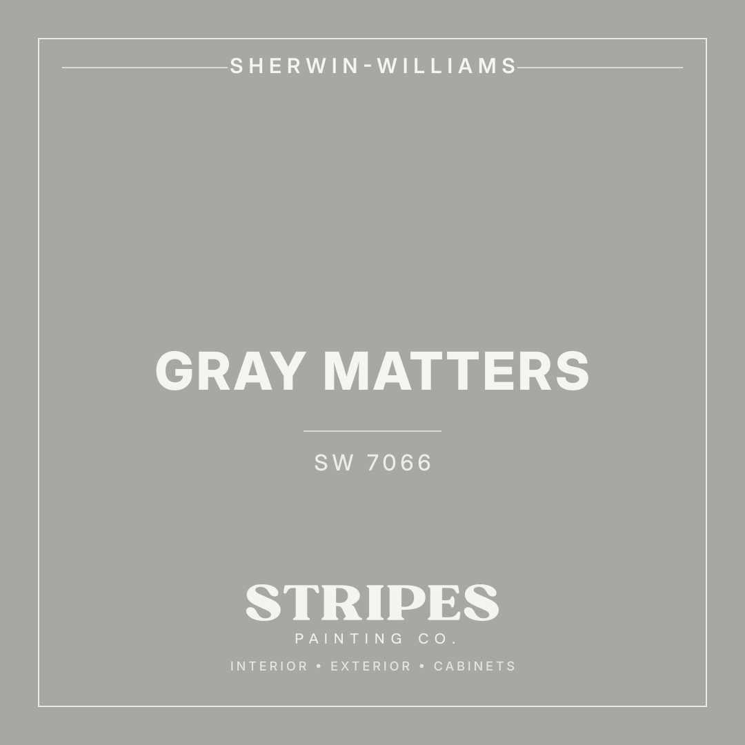 Gray Matters paint swatch