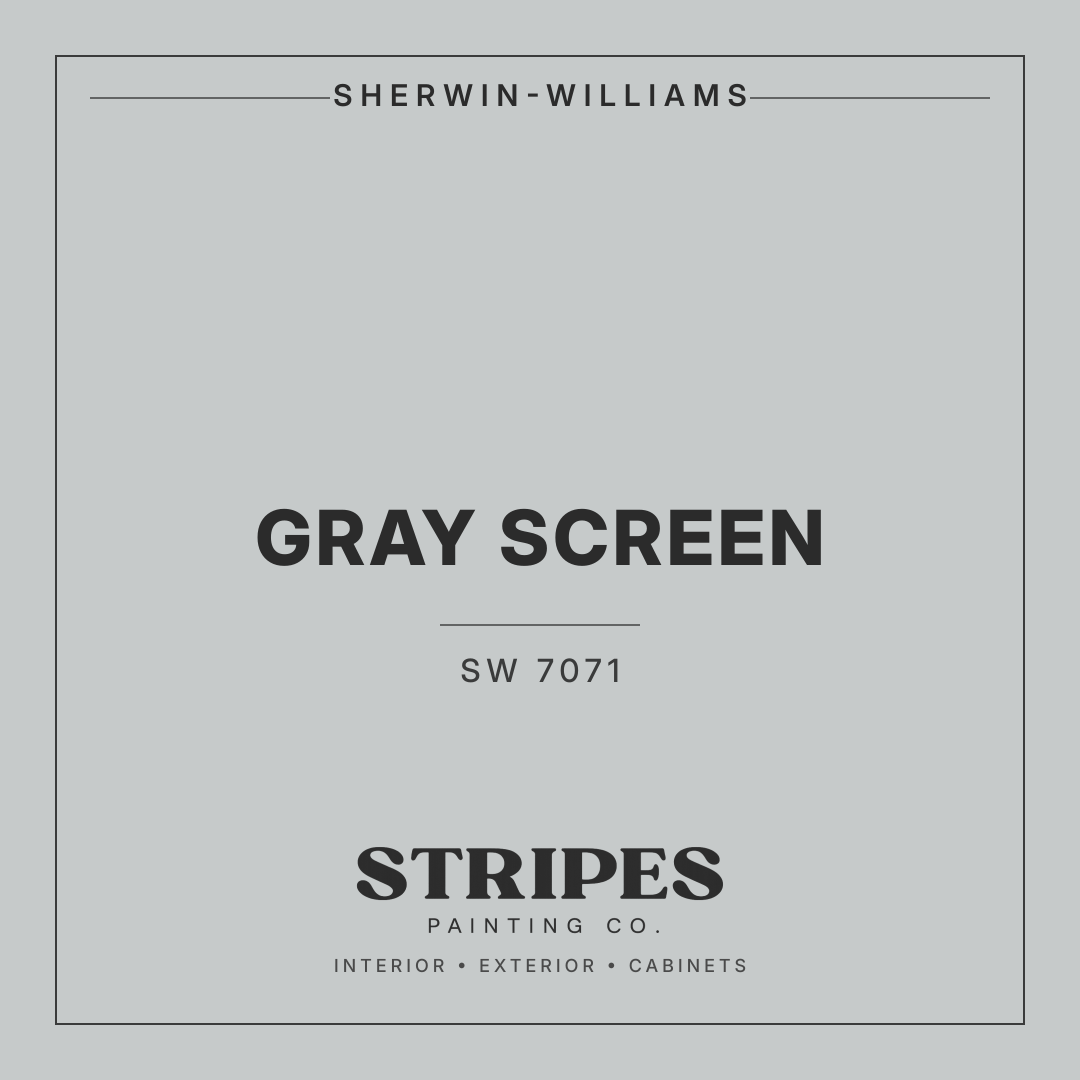 Gray Screen paint swatch