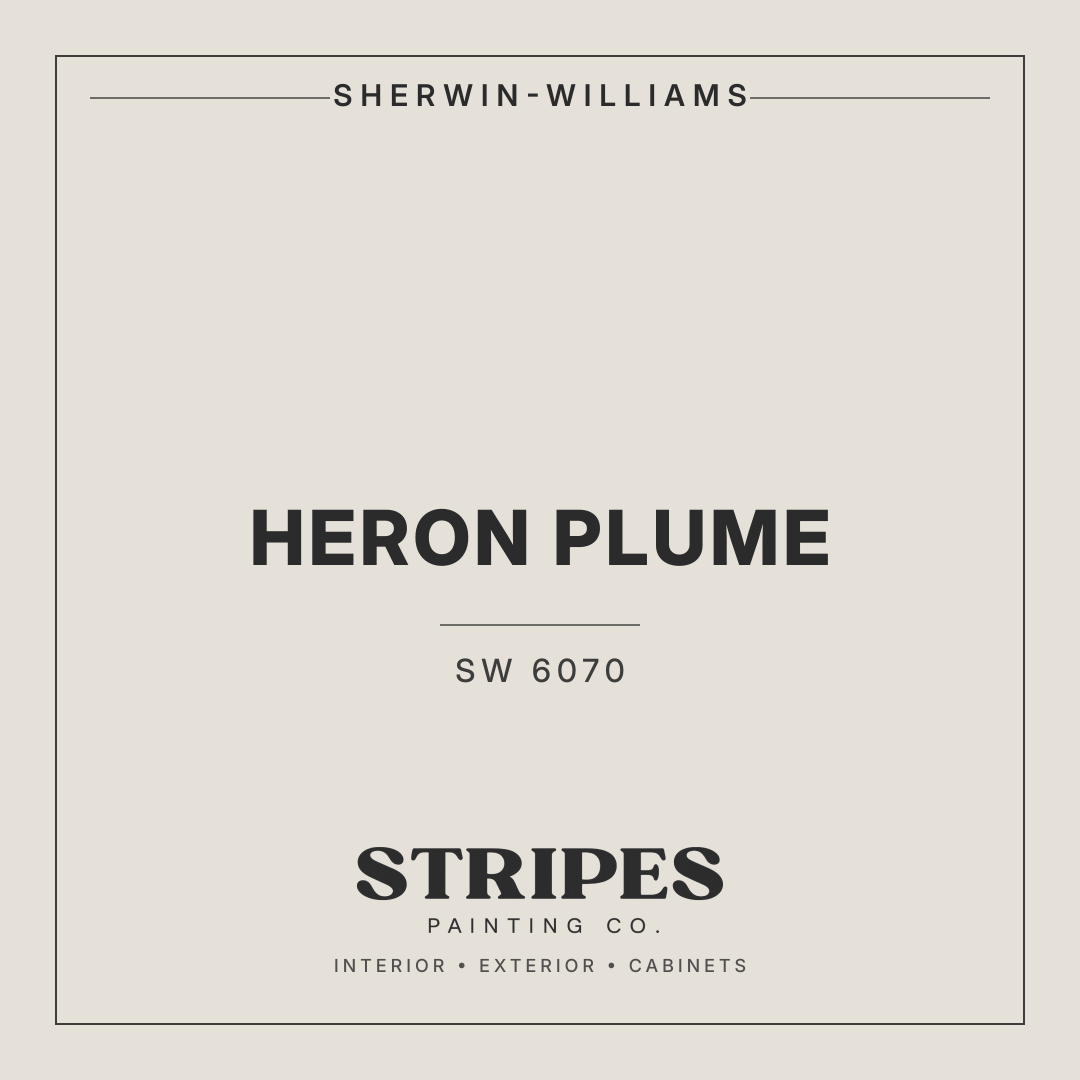 Heron Plume paint swatch