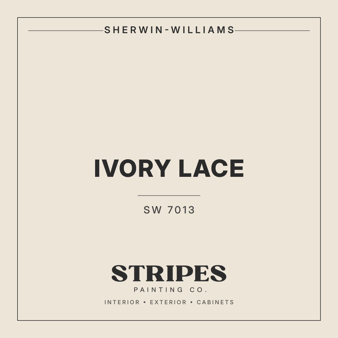 Ivory Lace paint swatch