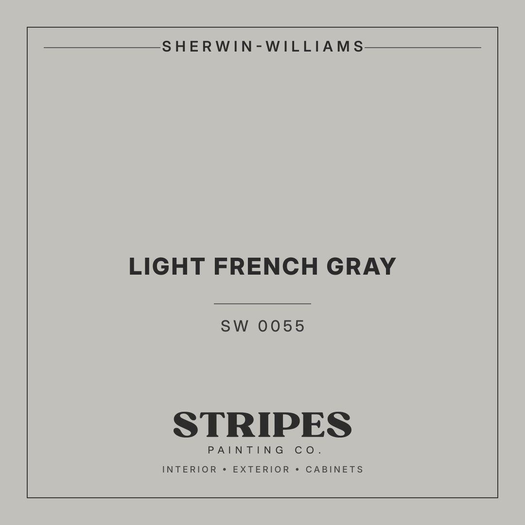 Light French Gray paint swatch