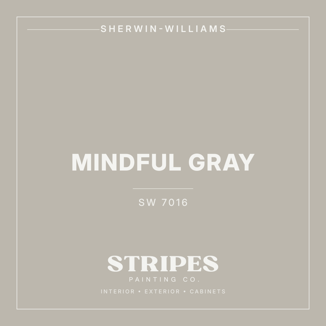 Mindful Gray paint swatch