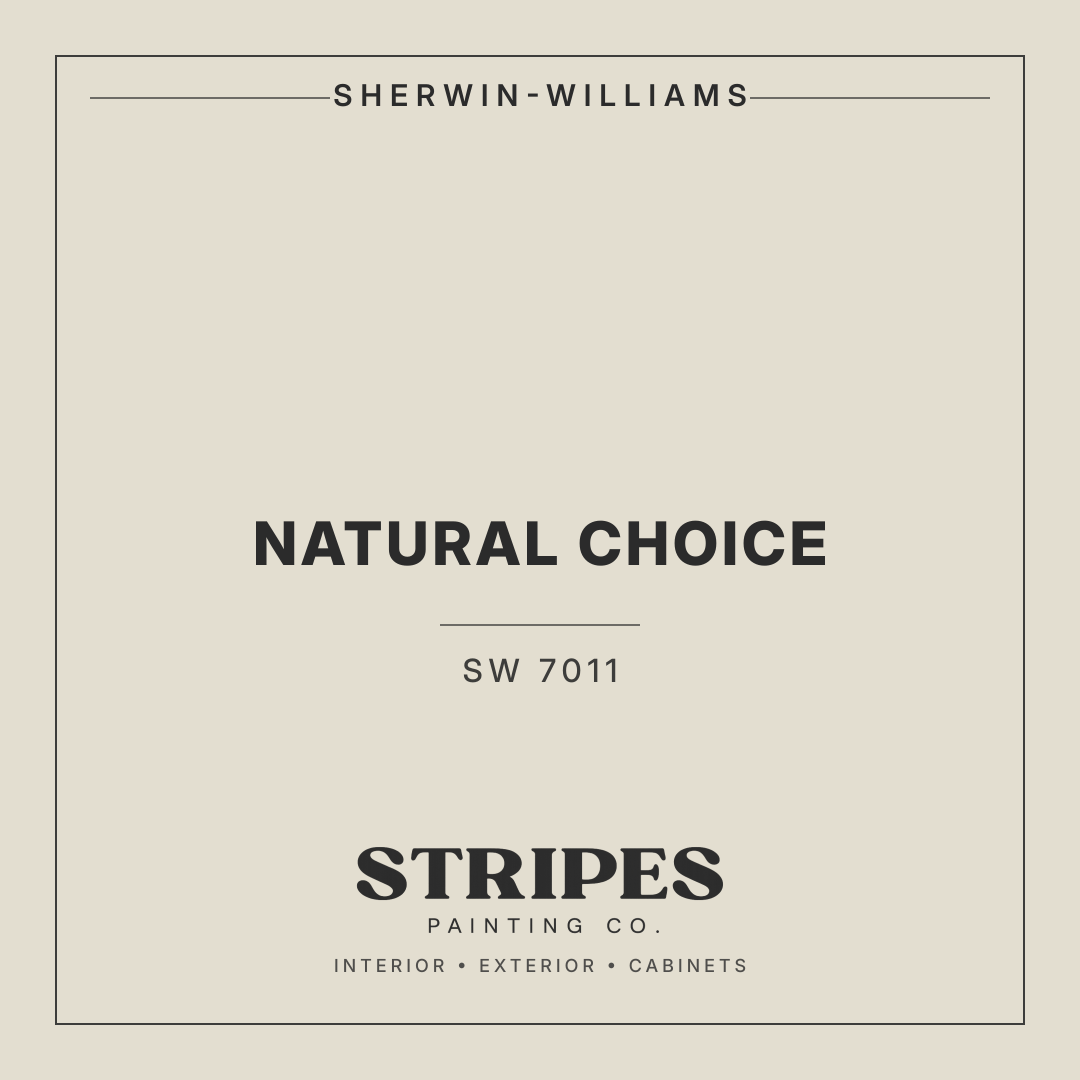 Natural Choice paint swatch