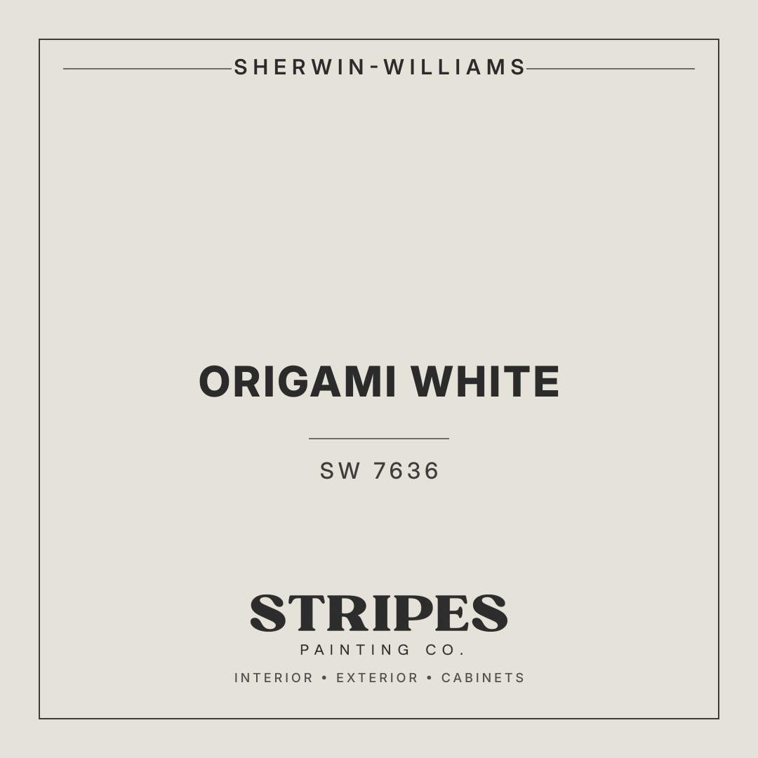 Origami White paint swatch