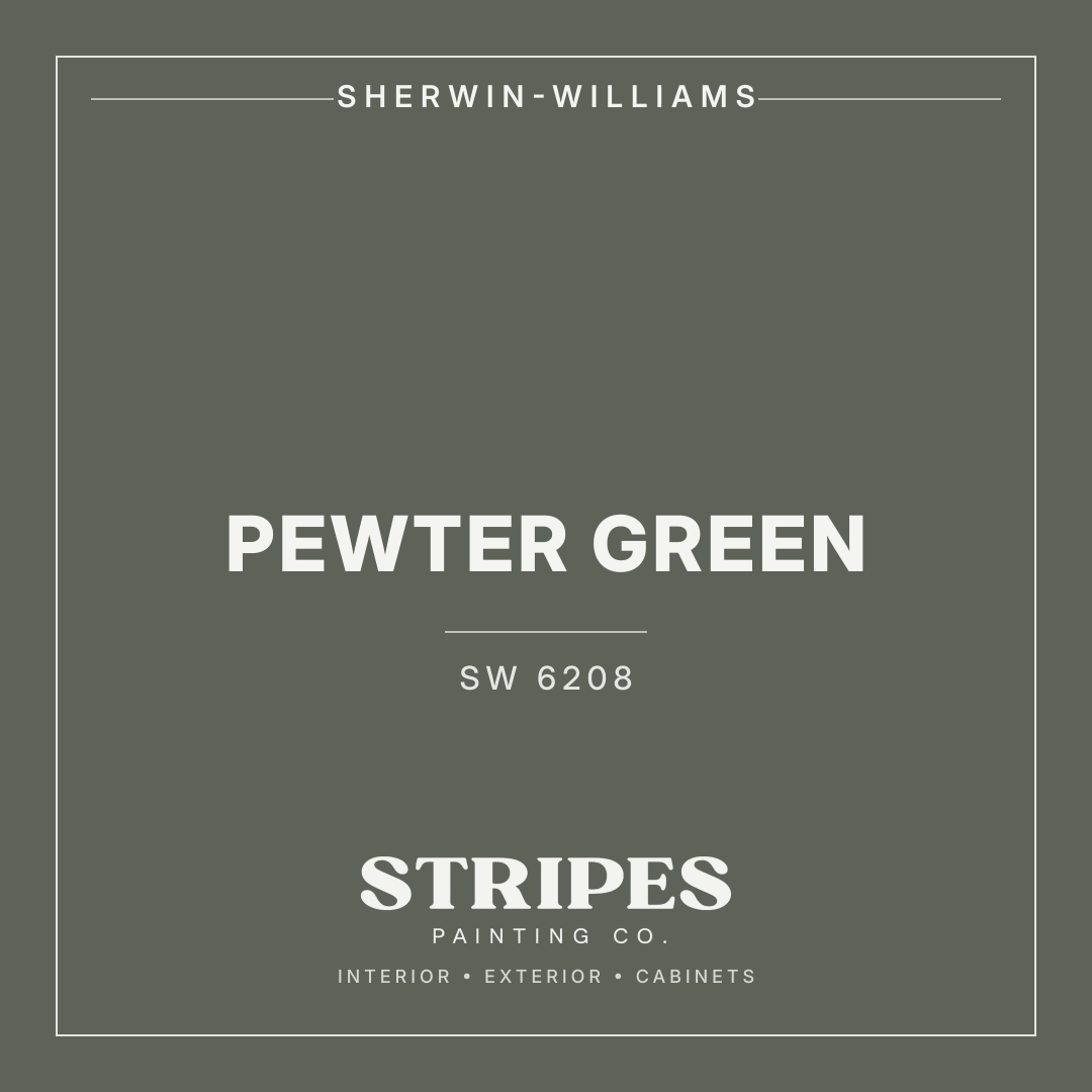 Pewter Green paint swatch