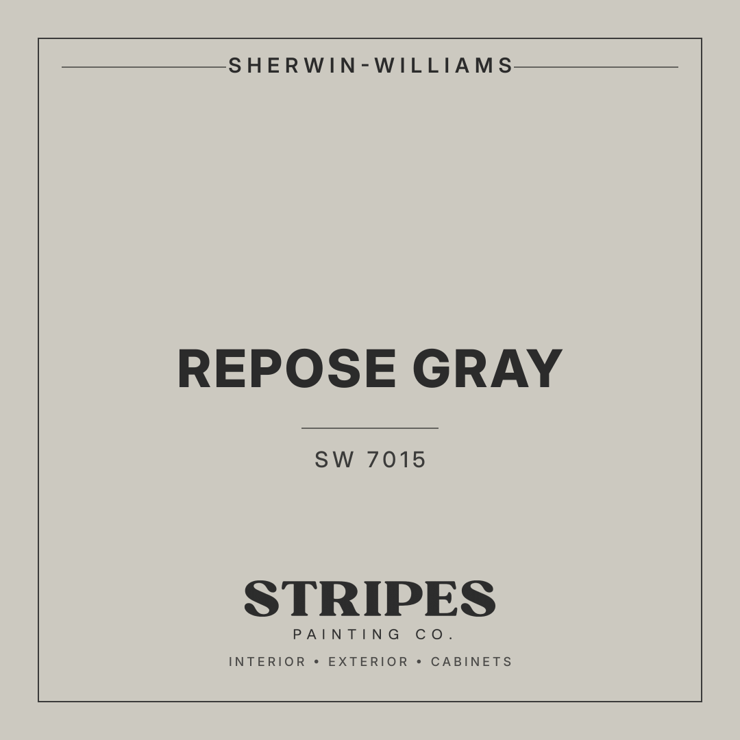 Repose Gray paint swatch