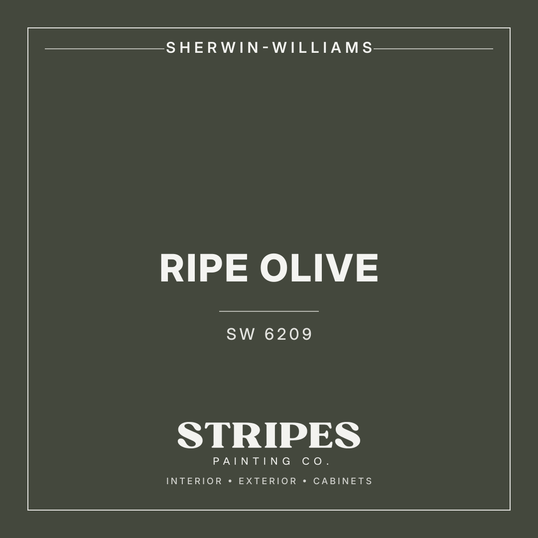 Ripe Olive paint swatch