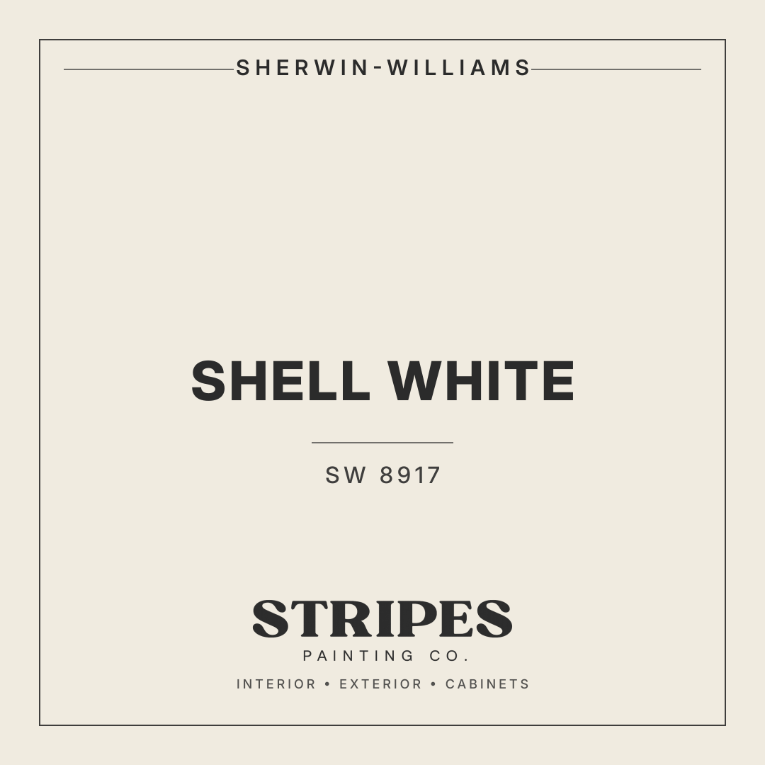 Shell White paint swatch