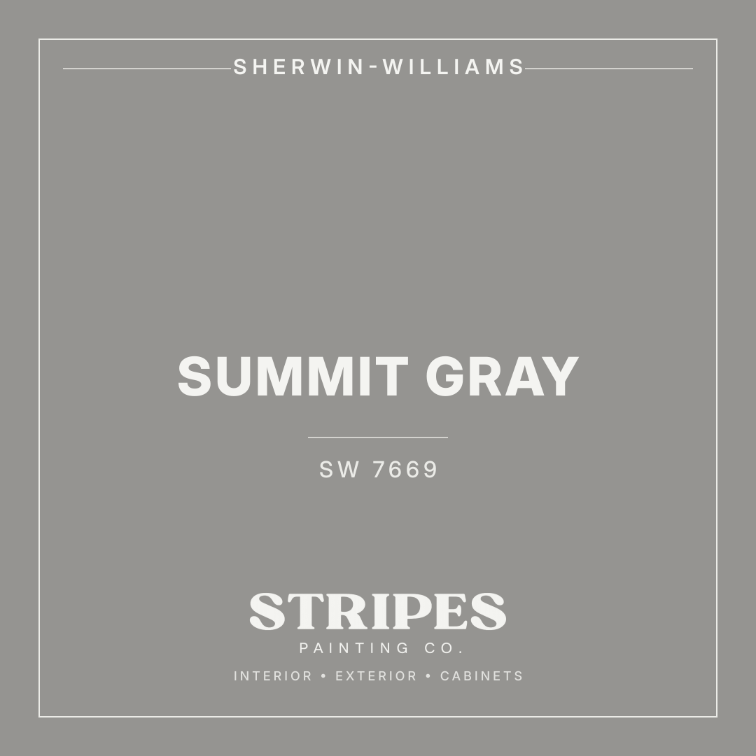 Summit Gray paint swatch