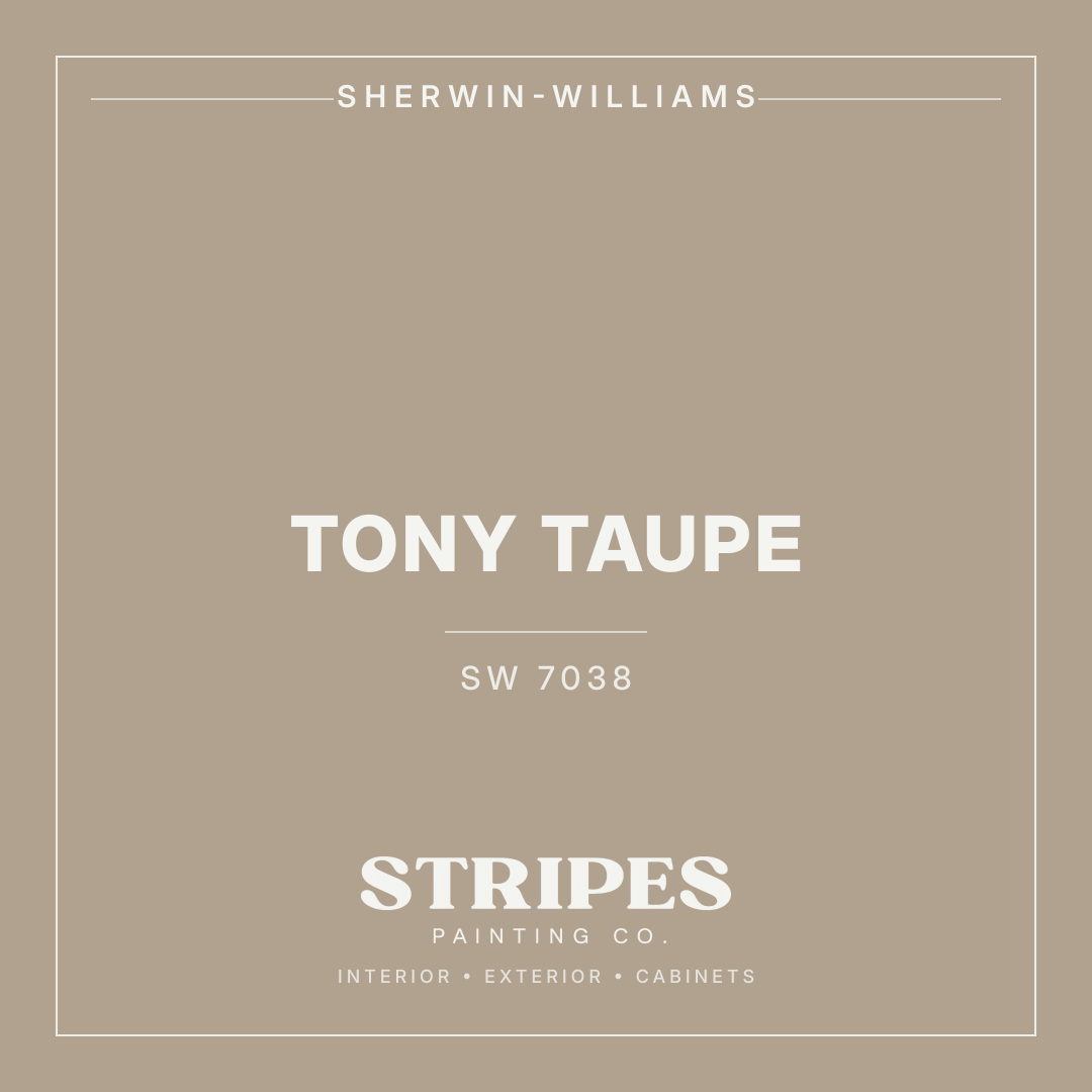 Tony Taupe paint swatch