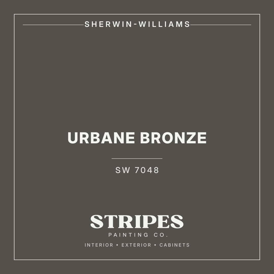 Urbane Bronze paint swatch