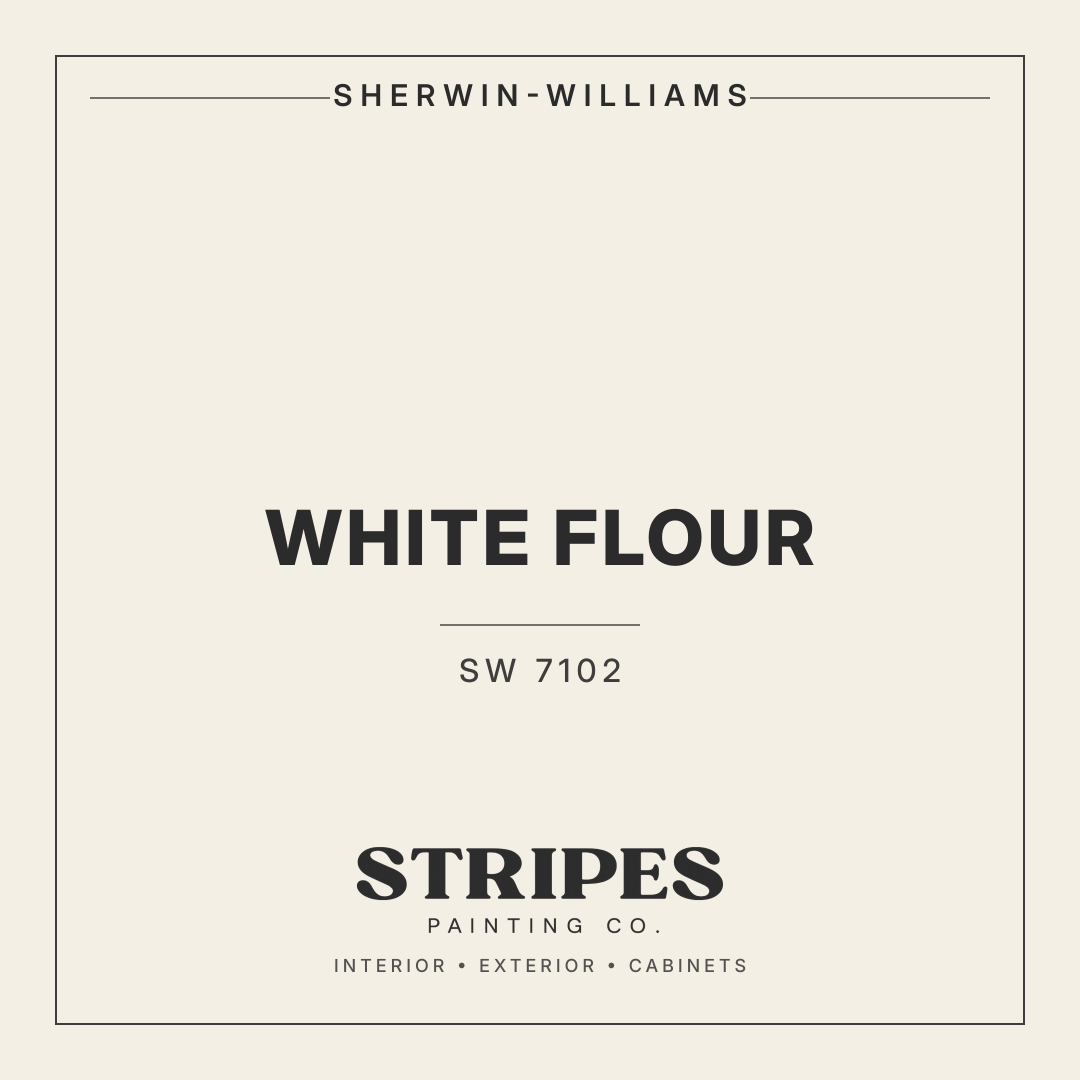 White Flour paint swatch