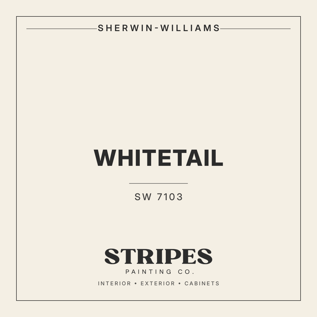 Whitetail paint swatch