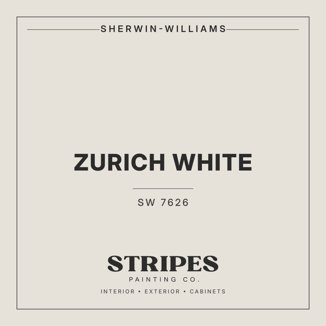Zurich White paint swatch