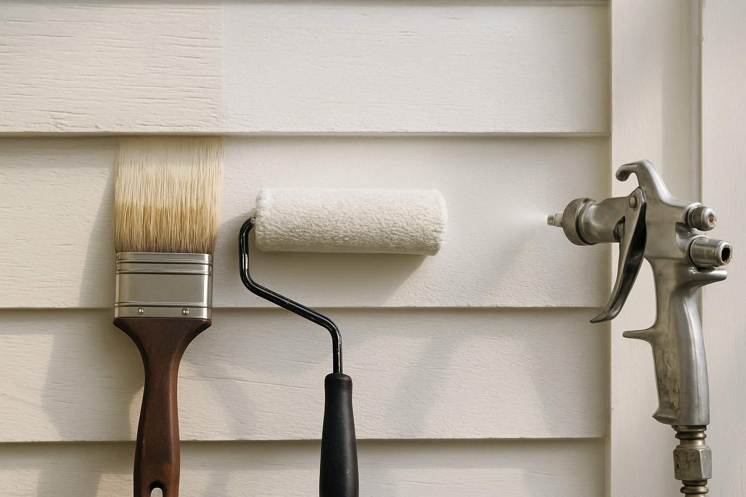 Brush, Roll, or Spray: Which Gives the Best Finish?