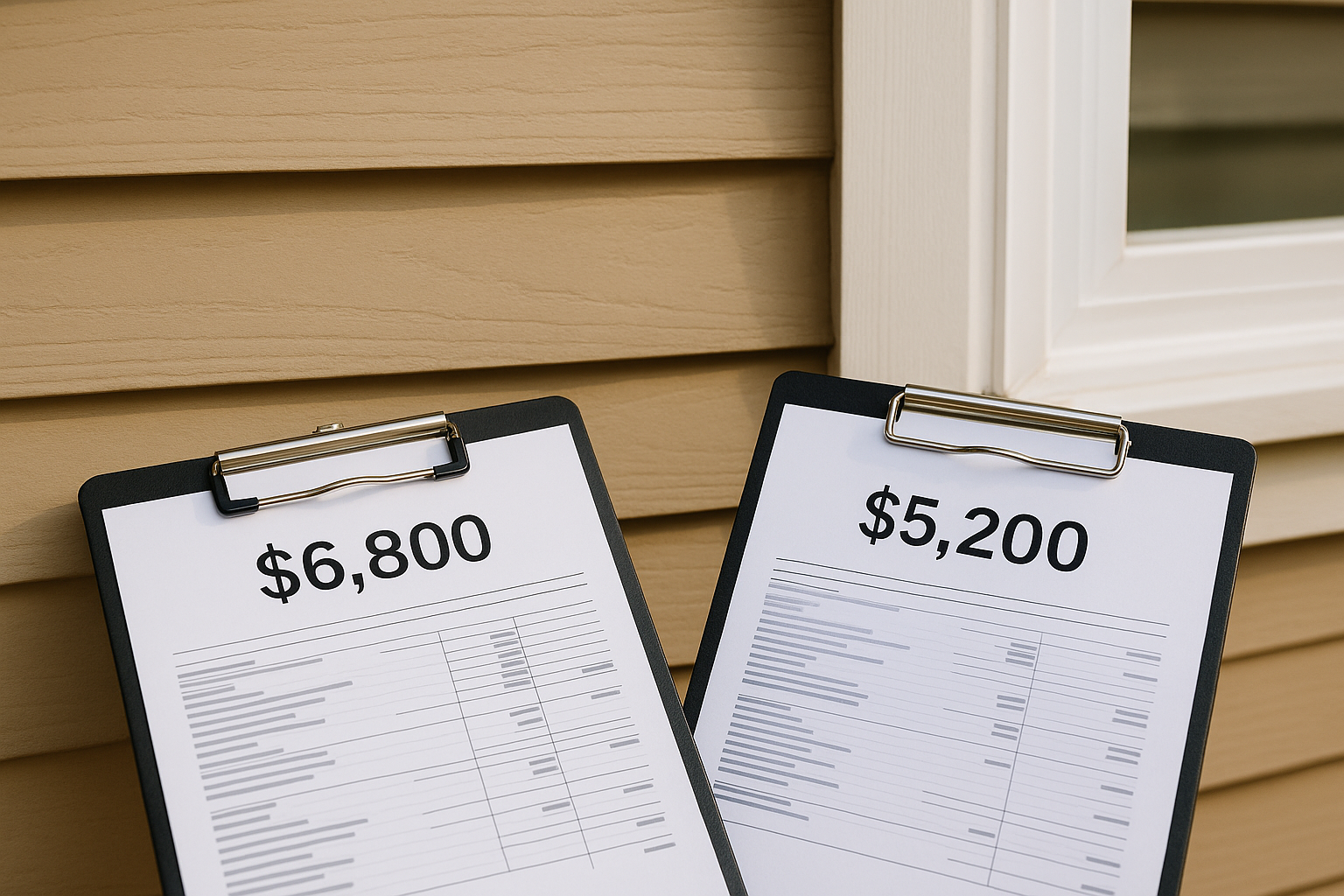 How to Compare Two Painting Estimates