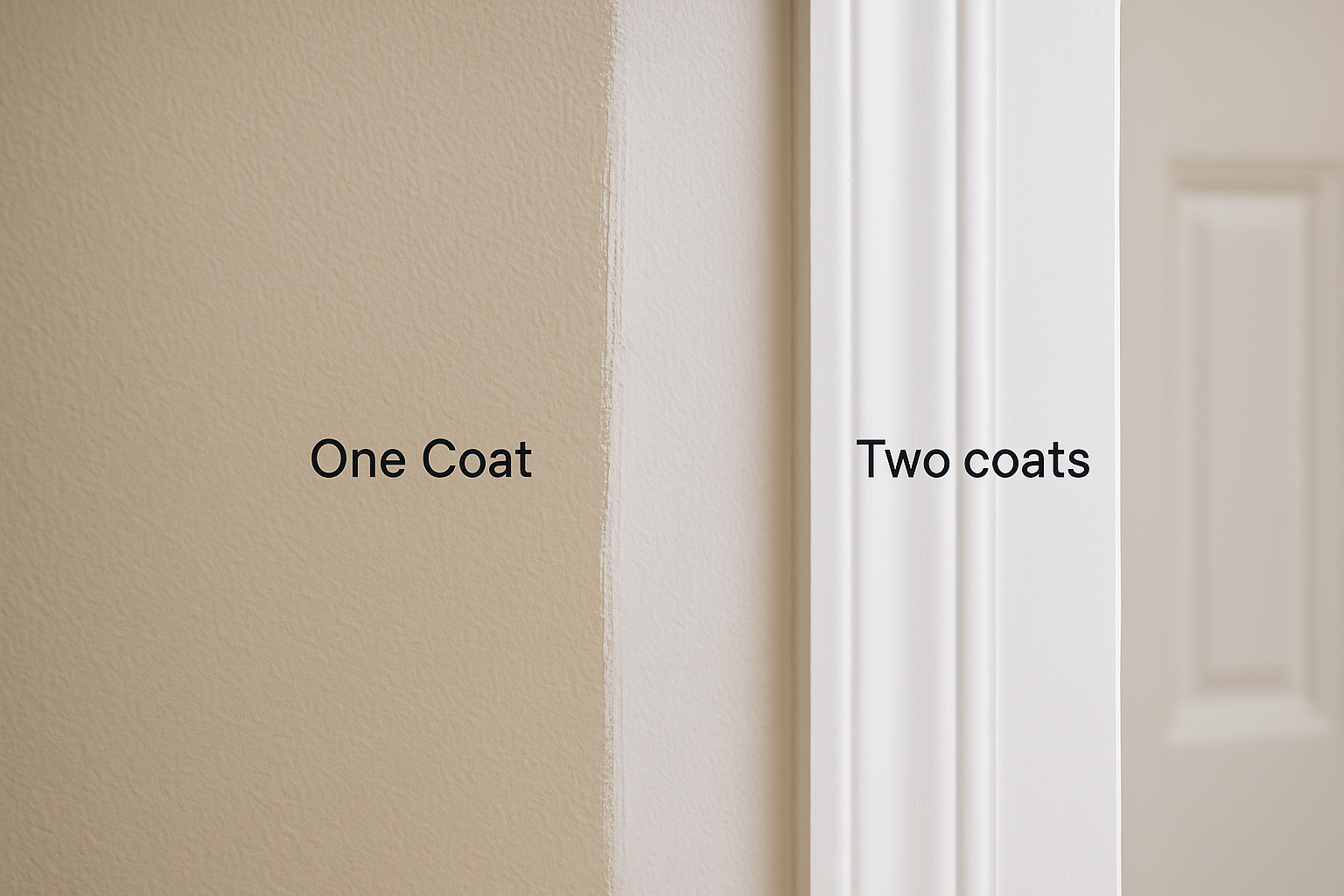 One Coat vs. Two Coats of Paint: What's the Difference?